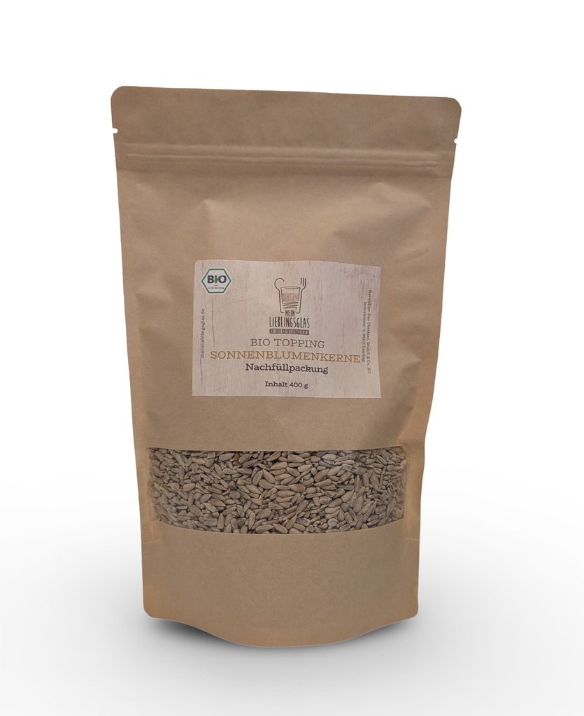 BIO Sonnenblumenkerne - Nachfüllpackung (400g)