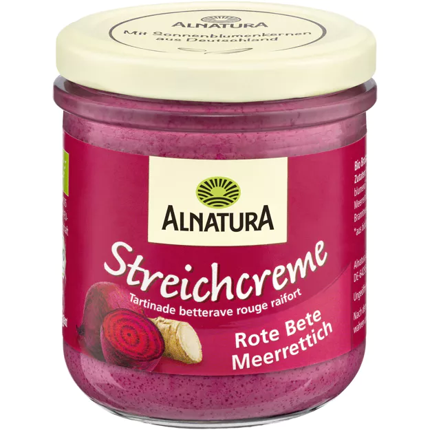 Alnatura Bio Aufstrich - Rote Bete/Meerrettich (180g)