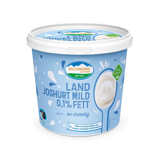 Weideglück Joghurt natur 0,1% (1kg)
