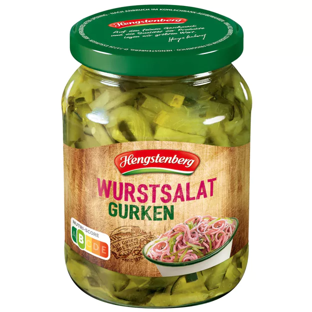 Hengstenberg Wurstsalatgurken (370ml)