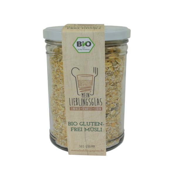 [3_0762] BIO Glutenfrei Müsli (Mein Lieblingsglas) (380g)