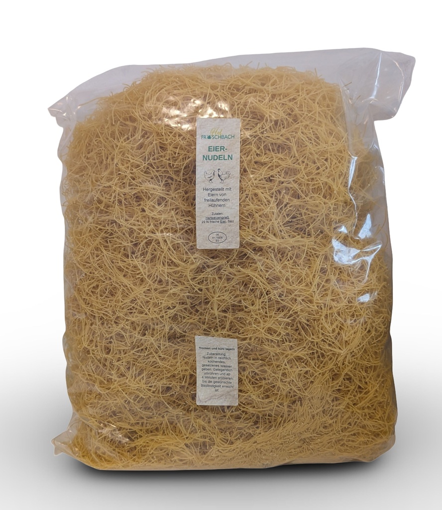 [3_407] Hof Froschbach Eiernudeln - Suppennudeln (5kg)