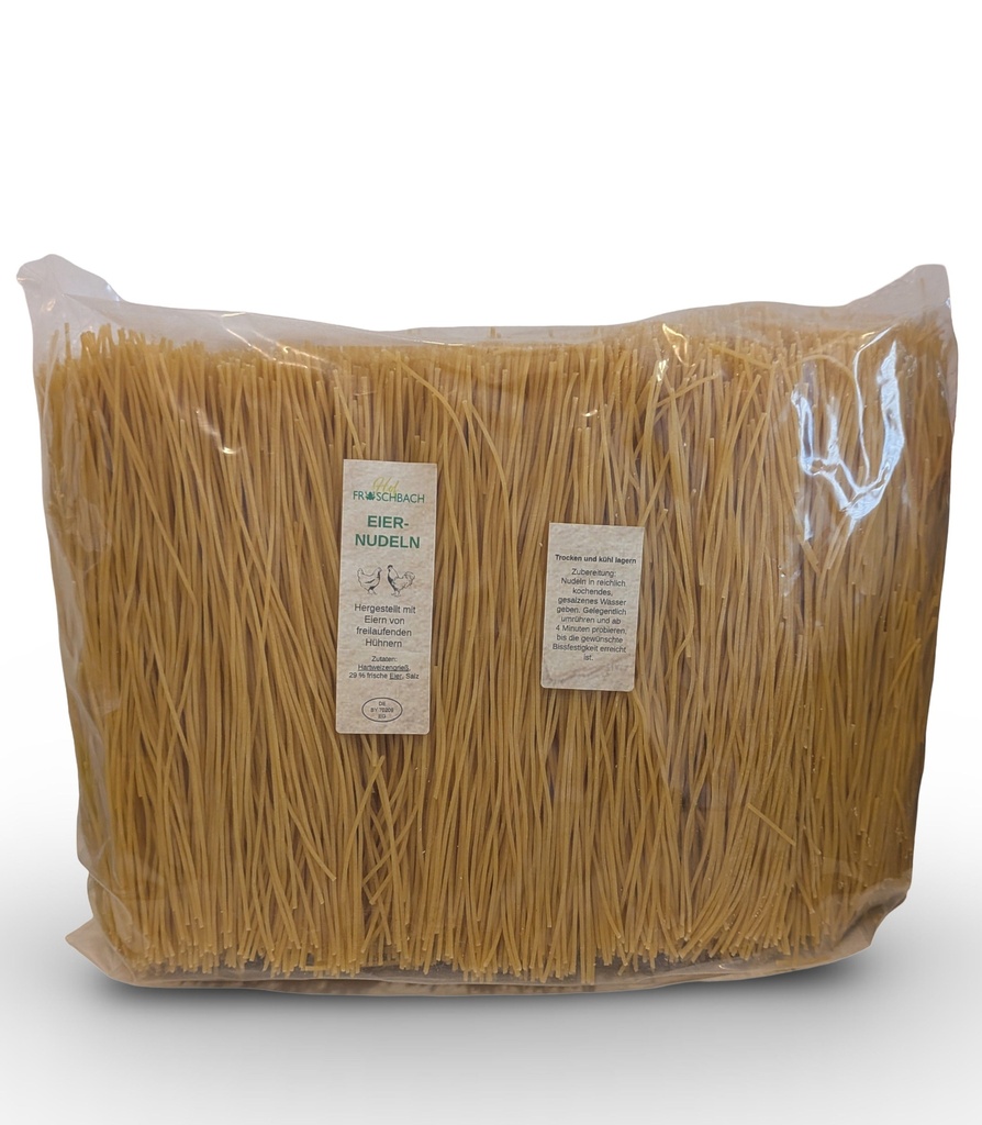 Hof Froschbach Eiernudeln - Spaghetti (5kg)