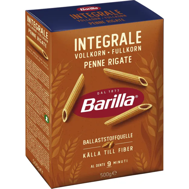 Barilla Vollkorn Pennette Rigate (500g)