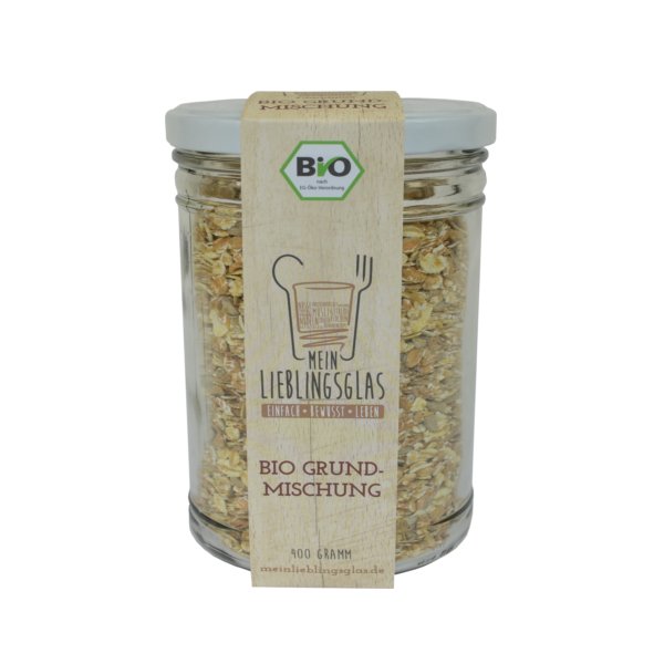 [3_0767] BIO Müsli Grundmischung (Mein Lieblingsglas) (400g)