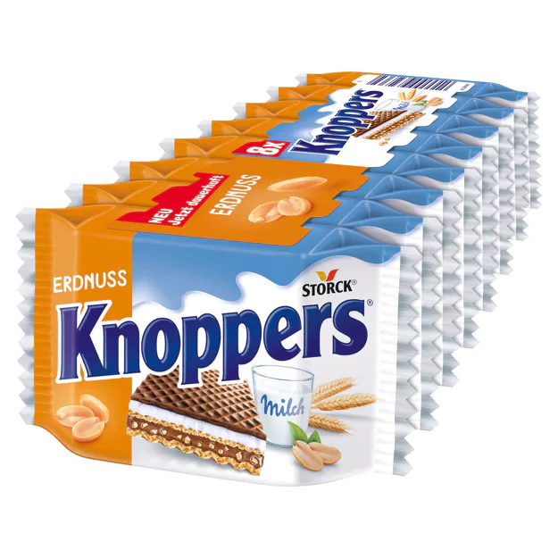 Knoppers Erdnuss (8Stk.)