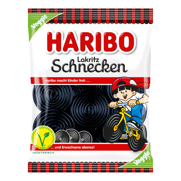 Haribo Lakritz Schnecken (175g)
