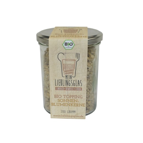 [3_0779] BIO Sonnenblumenkerne (Mein Lieblingsglas) (200g)
