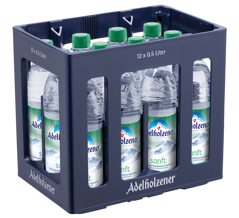 Adelholzener Mineralwasser Sanft PET (12x0,5l)