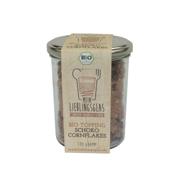BIO Schoko Cornflakes (Mein Lieblingsglas) (120g)
