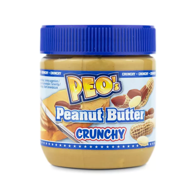 PEO's Erdnussbutter - crunchy (350g)