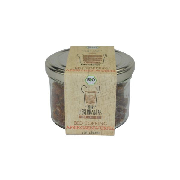 [3_0785] BIO Aprikosenwürfel (Mein Lieblingsglas) (120g)
