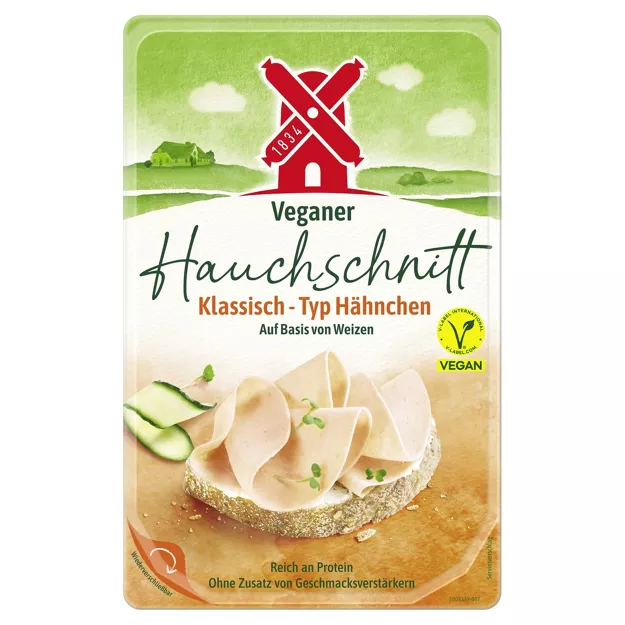 Rügenwalder Mühle Veganer Hauchschnitt - Klassisch Typ Hähnchen (70g)
