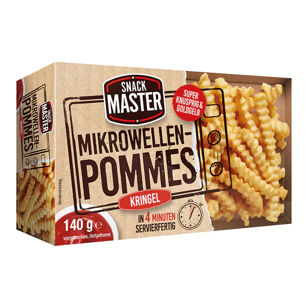 Mikrowellen Pommes Kringel TK (140g)