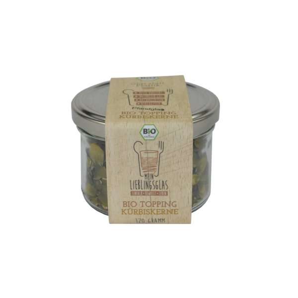 [3_0794] BIO Kürbiskerne (Mein Lieblingsglas) (120g)