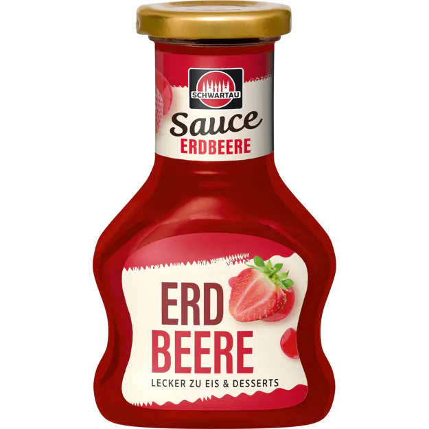 Schwartau Dessertsauce Erdbeere (125ml)