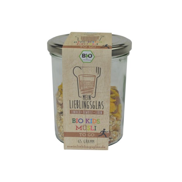 BIO Kids Müsli togo (Mein Lieblingsglas) (65g)