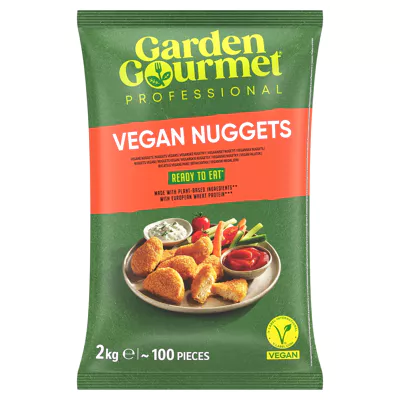 Garden Gourmet Vegane Nuggets frittiert TK (2kg)