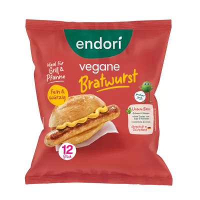 Endori Vegane Bratwurst TK (12xca.90g)