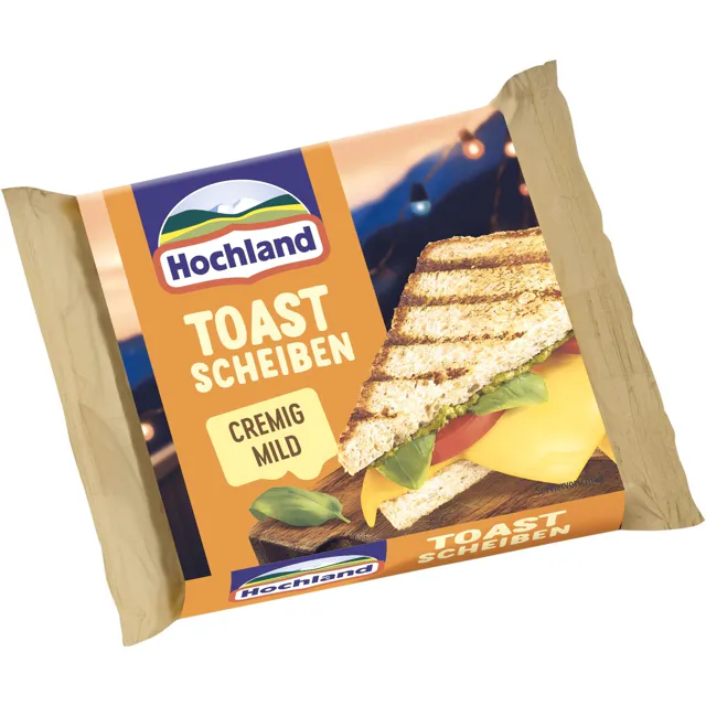 Hochland Toast Scheiben - cremig mild 45% (200g)