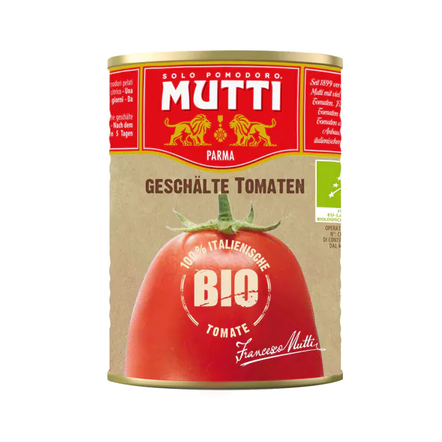 Mutti Bio geschälte Tomaten (425ml)