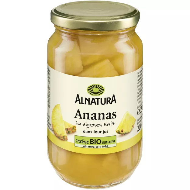 Alnatura Bio Ananas in Stücke (350g)