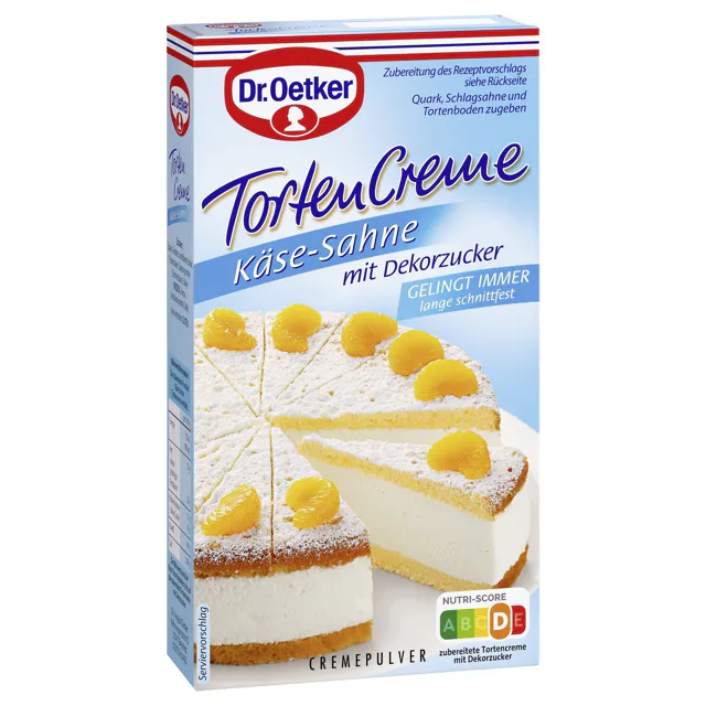 Dr. Oetker Tortencreme Käse-Sahne (150g)