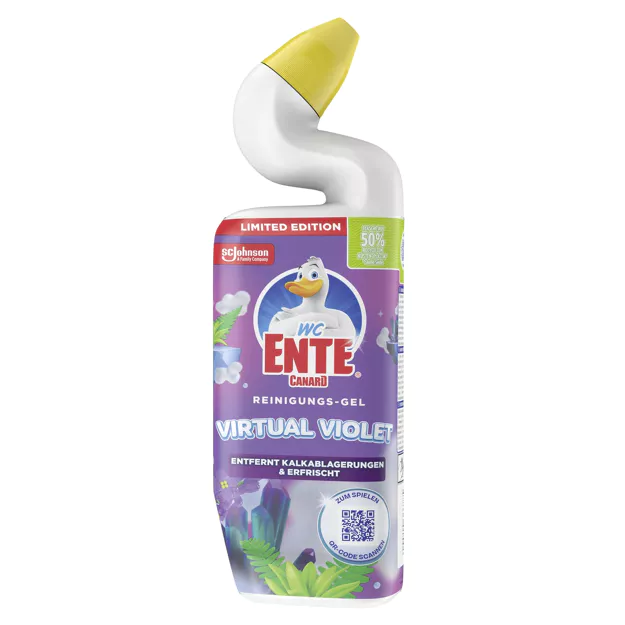 [4_3175] WC-Ente Reinigungsgel Virtual Violet (750ml)