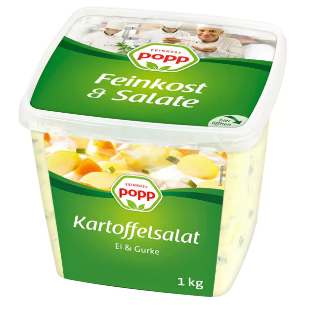 Popp Kartoffelsalat mit Ei & Gurke (1kg)