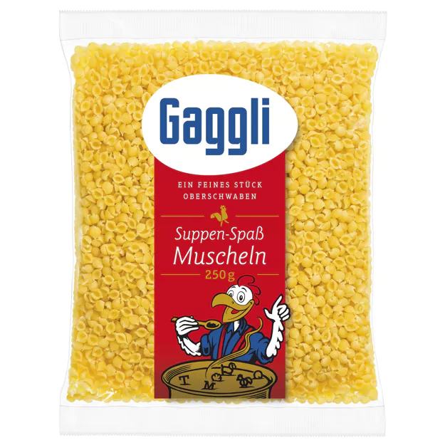 Gaggli Suppen-Spaß Muscheln (250g)