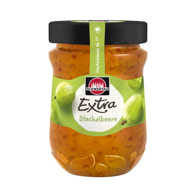 Schwartau Extra Fruchtaufstrich - Stachelbeere (340g)