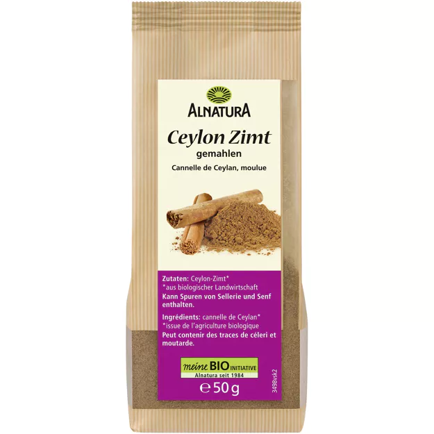 Alnatura Bio Ceylon Zimt - gemahlen (50g)