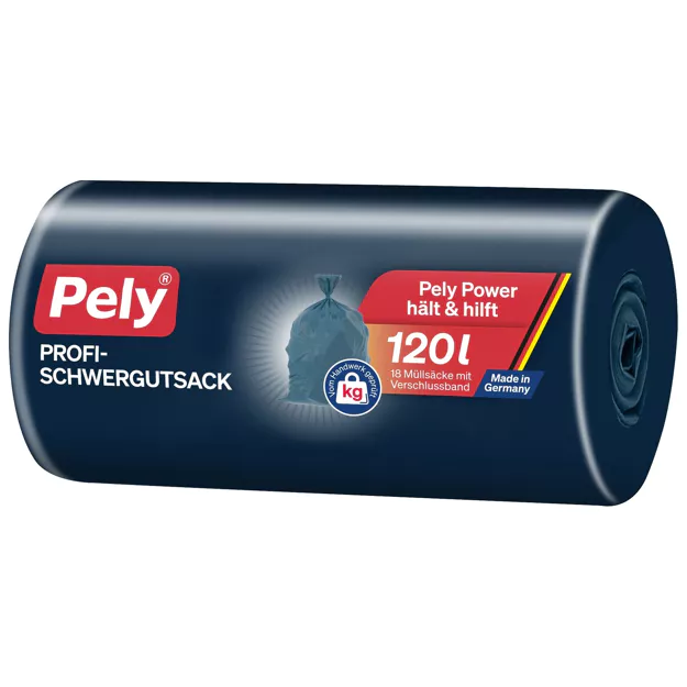 Pely Profi Schwerlastmüllbeutel 120L (18Stk.)