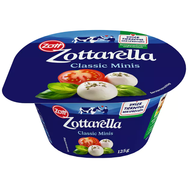 Zottarella Mini Mozzarella 45% (125g)