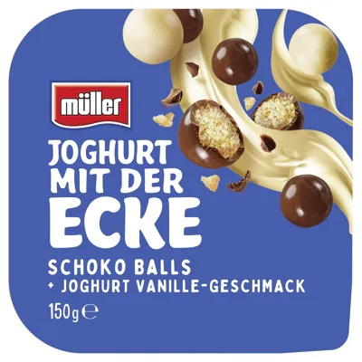 Müller Joghurt mit der Ecke - Schoko Balls (150g)