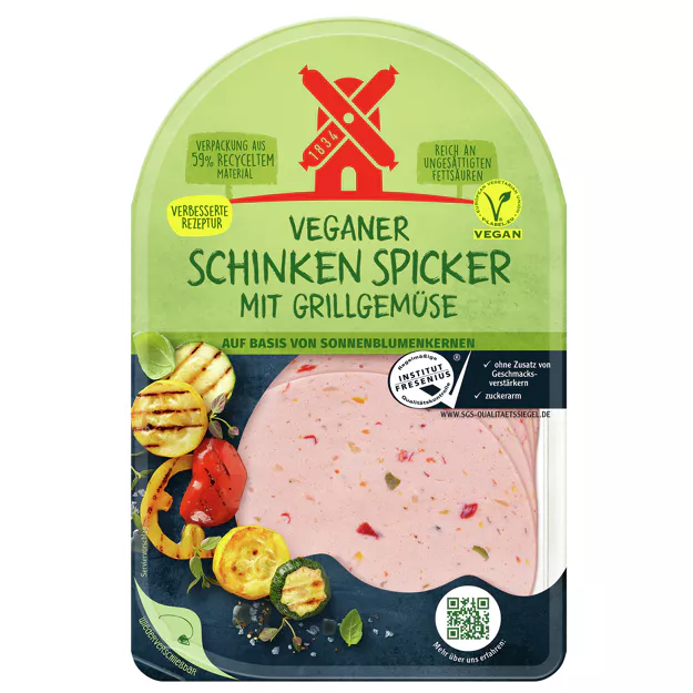 Rügenwalder Mühle Veganer Schinkenspicker - Grillgemüse (80g)