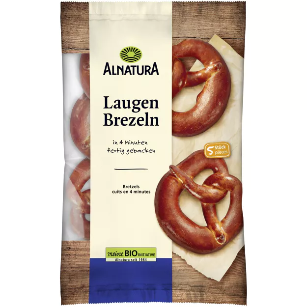 Alnatura Bio Laugenbrezen vorgebacken TK (7x50g)