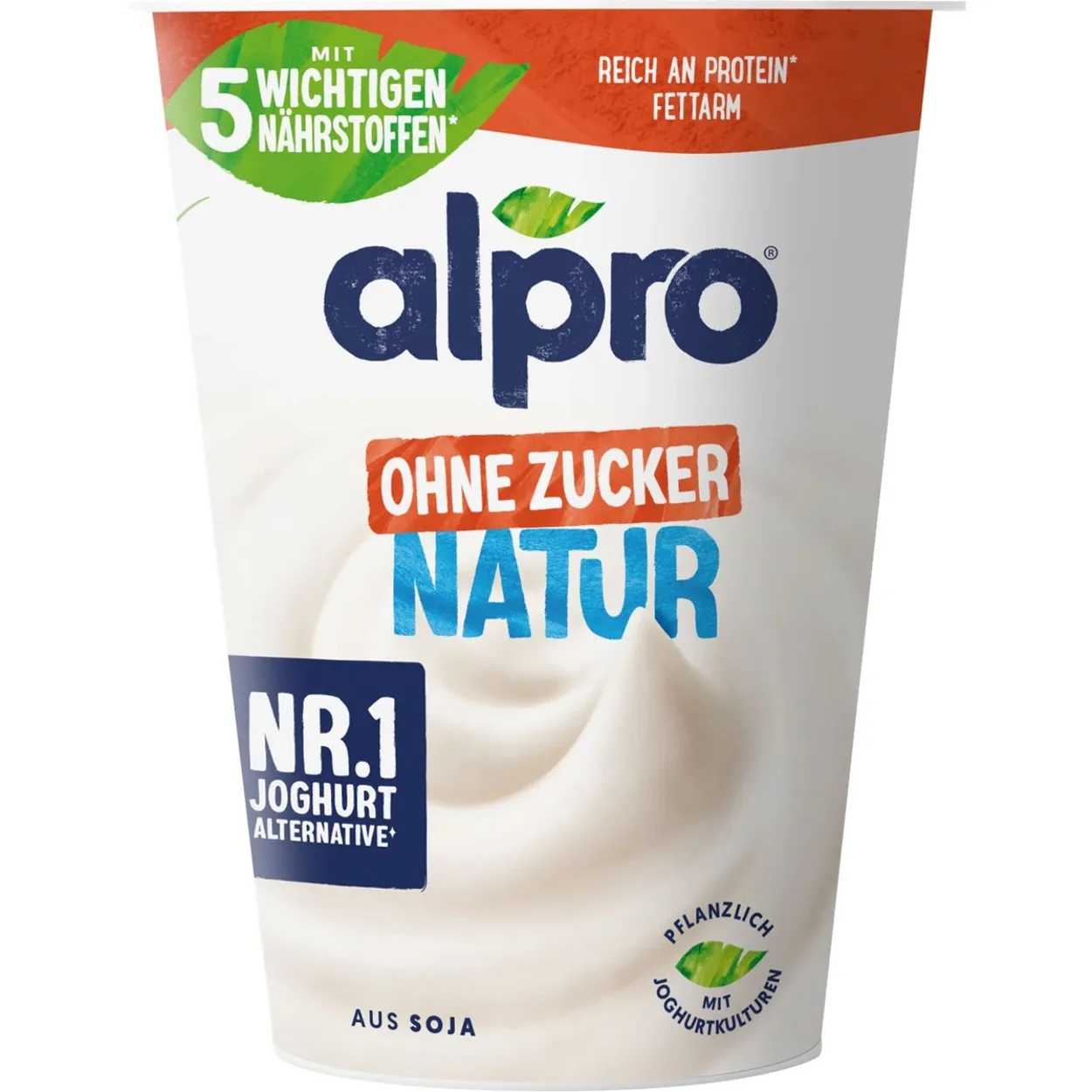 Alpro Soja Joghurtalternative - Natur ohne Zucker (400g)