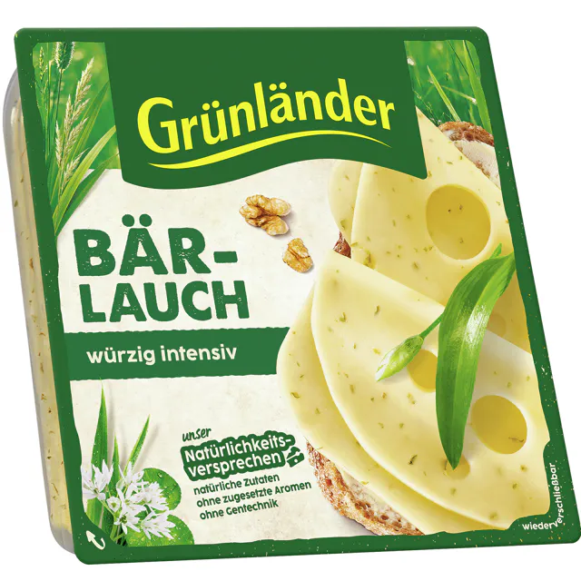 Grünländer - Bärlauch in Scheiben (140g)