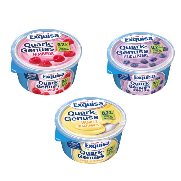 Exquisa Quarkgenuss - zufällige Sortierung (500g)