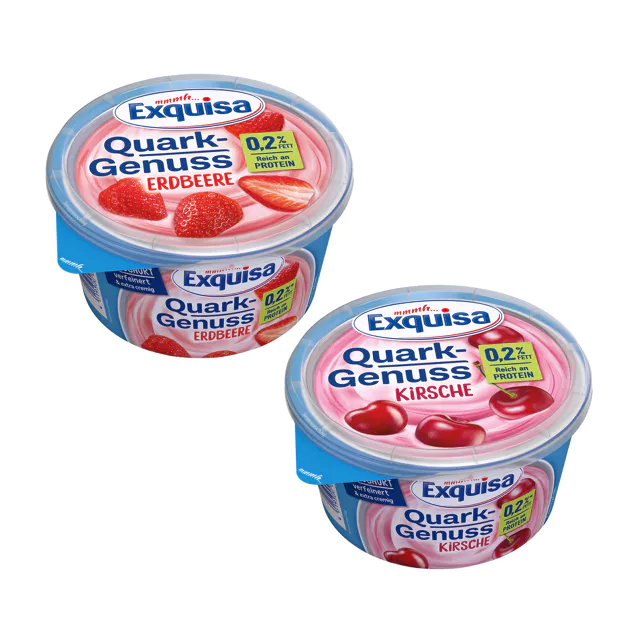 Exquisa Quarkgenuss - zufällige Sortierung (500g)