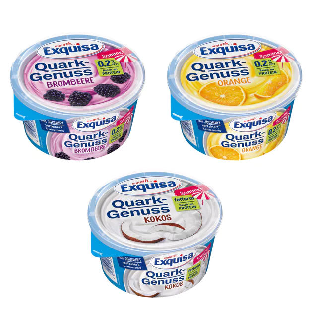 Exquisa Quarkgenuss - zufällige Sortierung (500g)