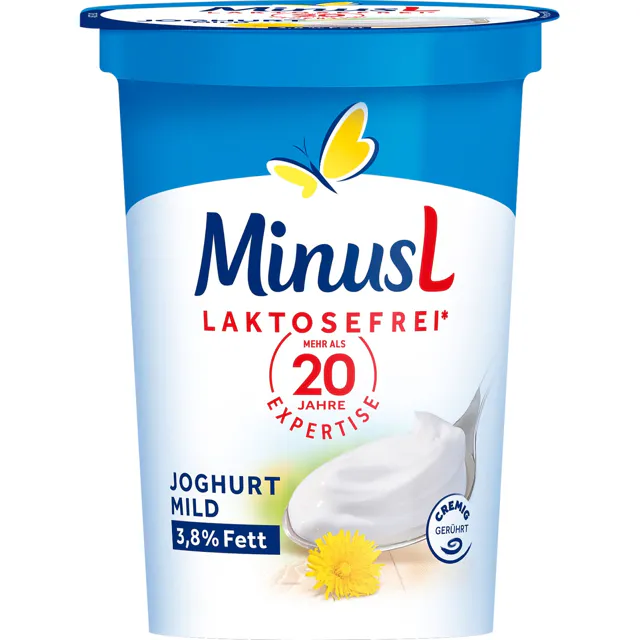 MinusL laktosefreier Joghurt 3,8% (400g)