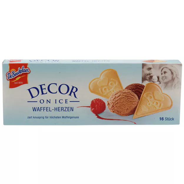 De Beukelaer Waffel-Herzen (16Stk.)