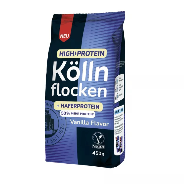 Kölln High Protein Köllnflocken - Vanille (450g)