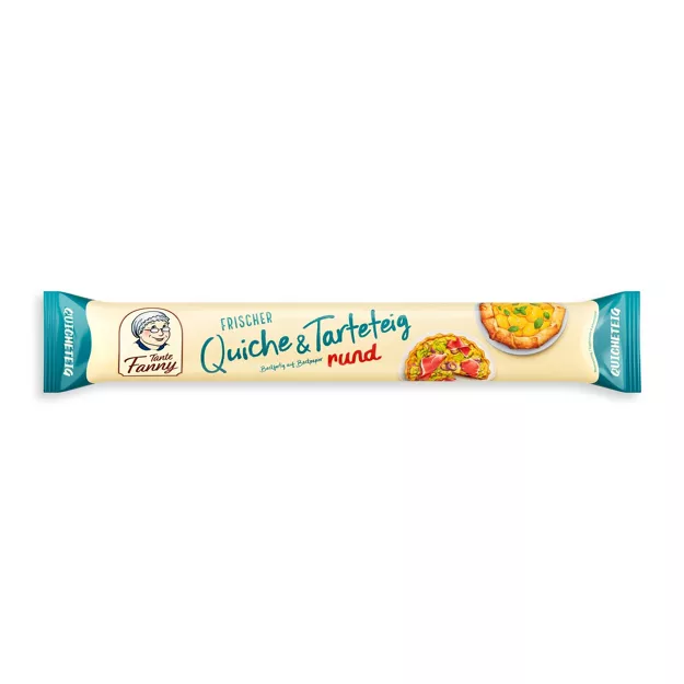 Tante Fanny Quiche- & Tarteteig rund frisch (300g)