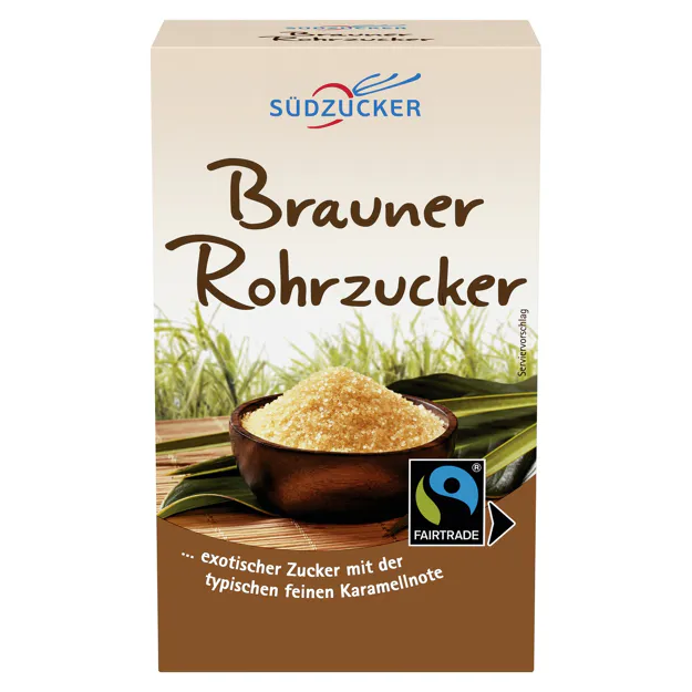 [4_5000] Südzucker Rohrzucker braun (500g)