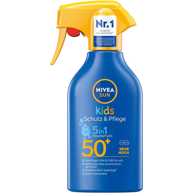 Nivea Sun Kids Schutz & Pflege Spray LSF 50+ (250ml)