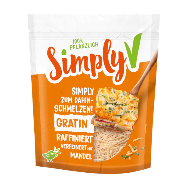 Simply V Veganer Reibekäse - Gratin (180g)