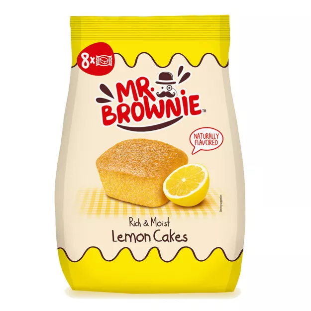Mr. Brownie Lemon Cakes (8Stk.)